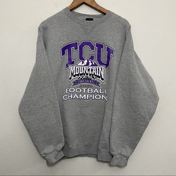 2000s TCU Horned Frogs Graphic Crewneck Sweater XL - Picture 1 of 4